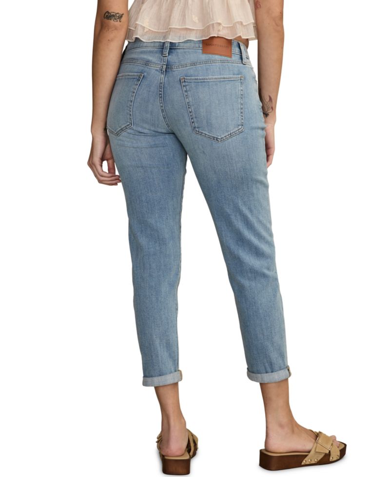 Women's Sienna Boyfriend Mid Rise Jeans