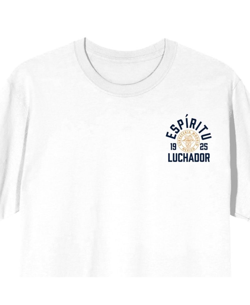 Big & Tall The Fighting Spirit Crew Neck Short Sleeve White T-shirt