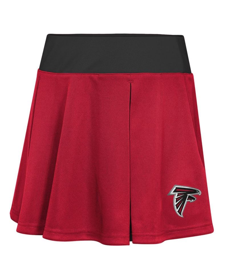 Big Girls 2-Piece Red Atlanta Falcons Spirit Cheerleader Set