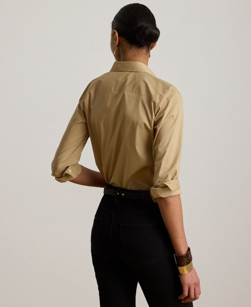 Petite Classic Fit Long-Sleeve Shirt