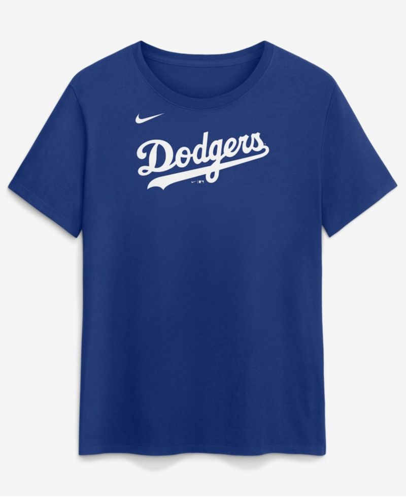 Women's Royal Los Angeles Dodgers Wordmark T-Shirt