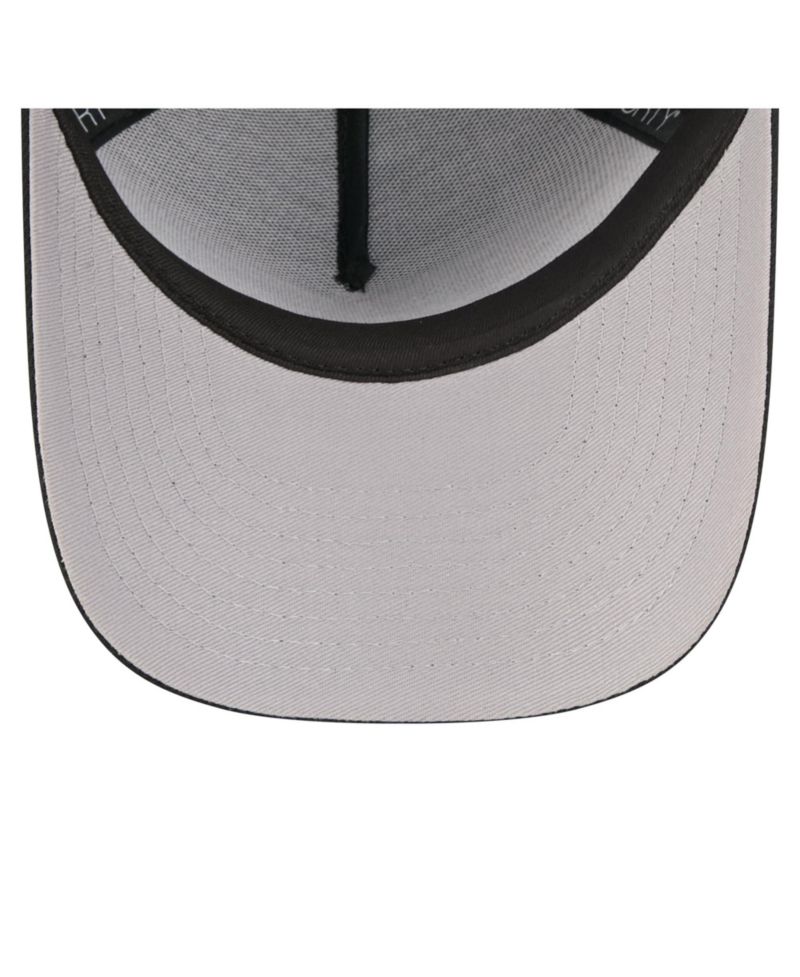 Big Boys and Girls Black Arizona Diamondbacks Cooperstown Logo 9FORTY A-Frame Adjustable Hat