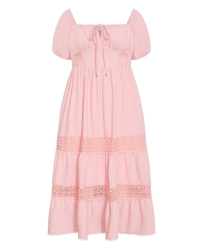 Women's Haven Embroidery Trim Maxi Dress