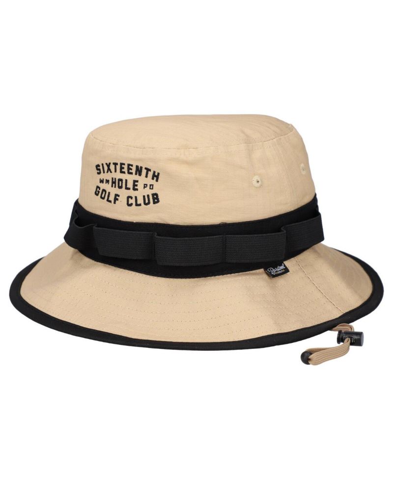 Men's Tan WM Phoenix Open Sixteenth Hole Golf Club Military Bucket Hat