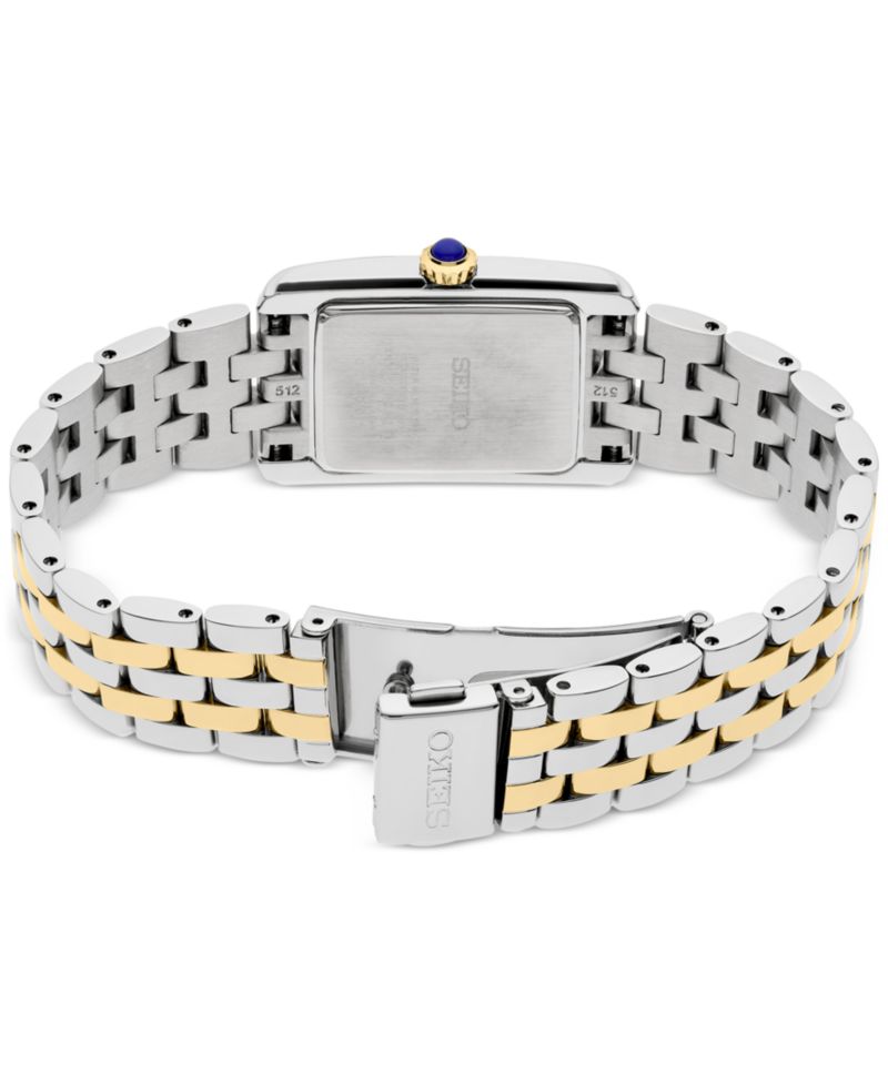 Women's Two-Tone Stainless Steel Bracelet Watch 23mm x 33mm