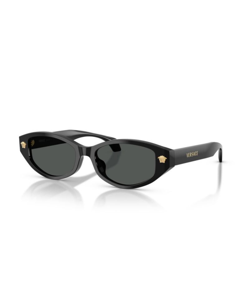 Women's Cat Eye Acetate Low Bridge Sunglasses VE4512D