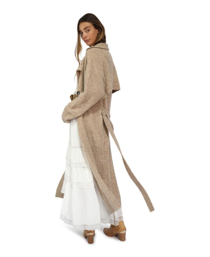 Women's Live in Dream Maxi Trench Cardigan