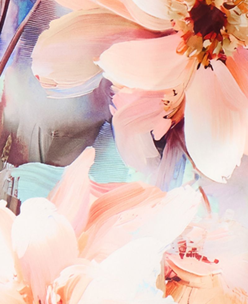 Gilette Floral Print Slip Dress