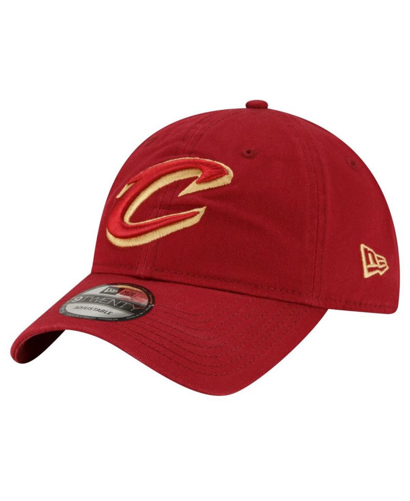 Men's Wine Cleveland Cavaliers Team 2.0 9TWENTY Adjustable Hat