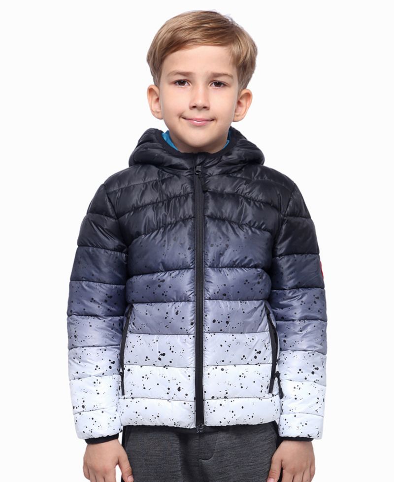 Little and Big Boys' Reversible Lightweight Puffer Jacket