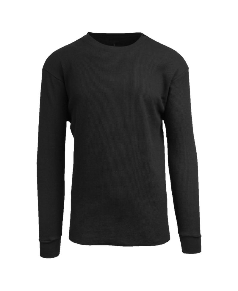 Men's Waffle Knit Thermal Shirt