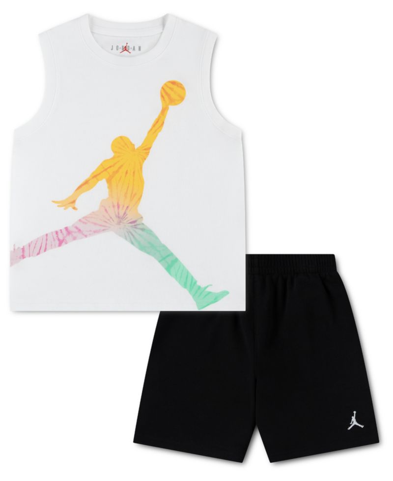 Boys' 2T-7 Crewneck Tank Top and Shorts, 2-Piece Set