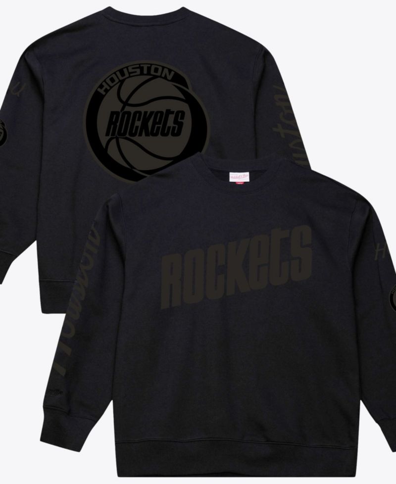 Men's Houston Rockets Phantom Fleece Relaxed-Fit Sweatshirt