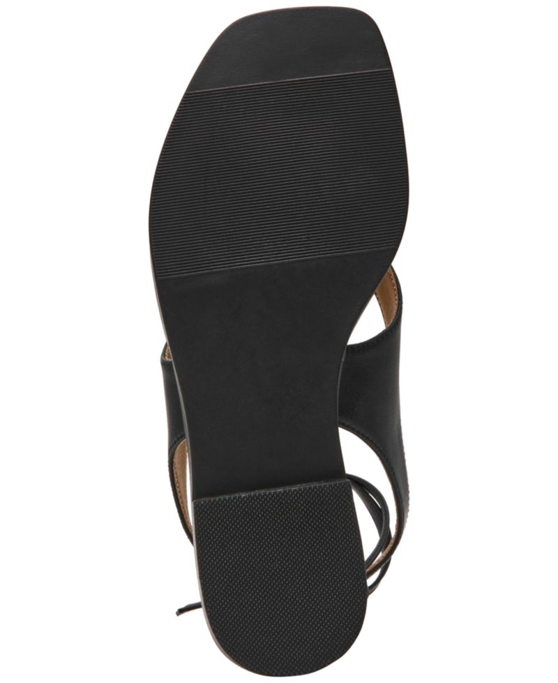 Women's Markly Lace-Up Embellished Flat Sandals