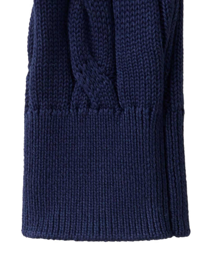 Women's Cable-Knit Crewneck Sweater
