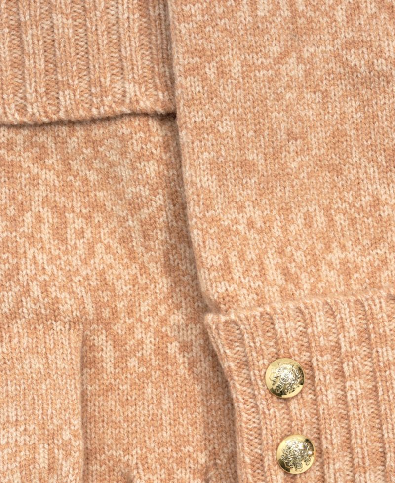 Two Button Knit Gloves