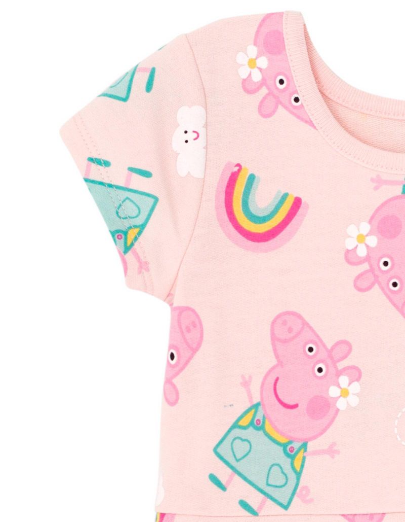 Toddler Girl's (2T-8) French Terry Skater Dress