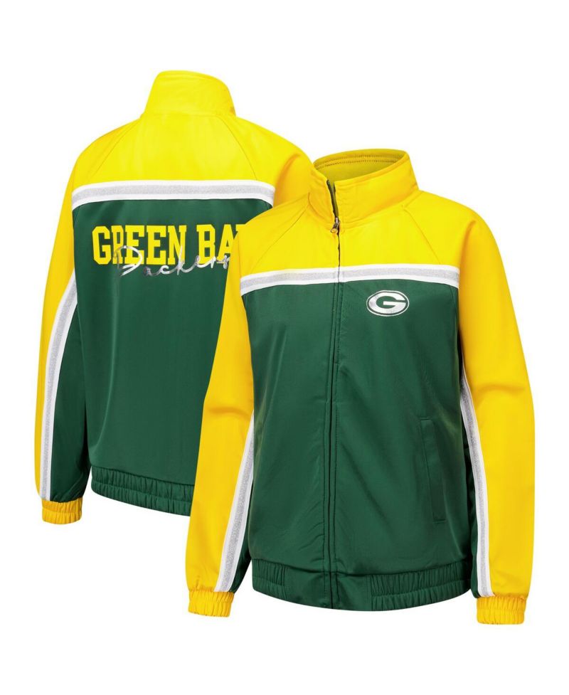 Women's Green Bay Packers Post Game Full-Zip Track Jacket