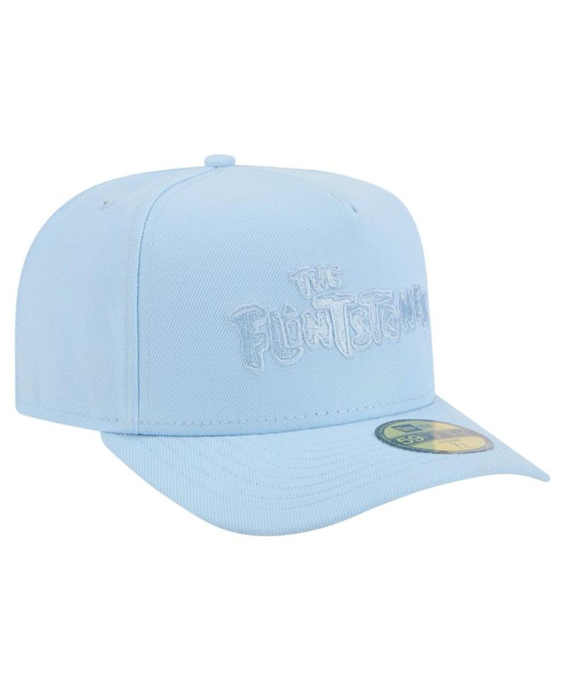 Men's Light Blue the Flintstones A-Frame 59FIFTY Fitted Hat