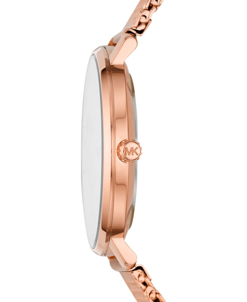 Women's Pyper Rose Gold-Tone Stainless Steel Mesh Bracelet Watch 38mm