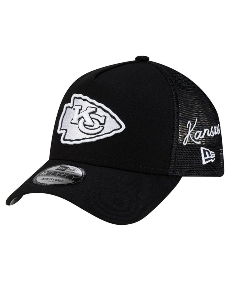 Men's Kansas City Chiefs City Script Adjustable Baseball Cap