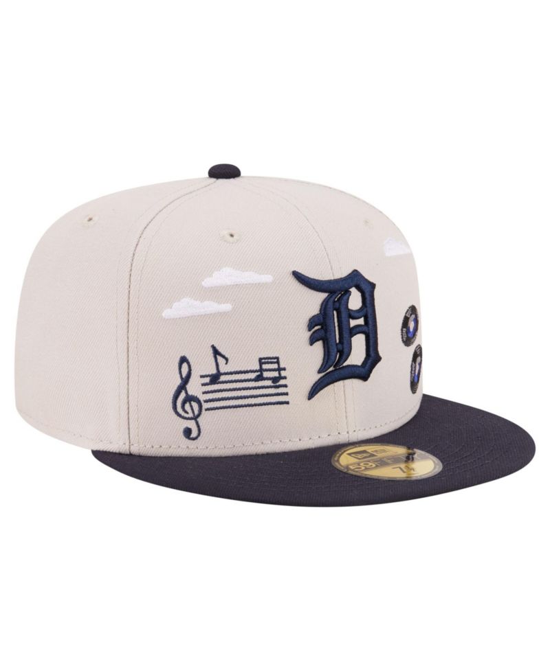 Men's Khaki Detroit Tigers City Icon 59FIFTY Fitted Hat