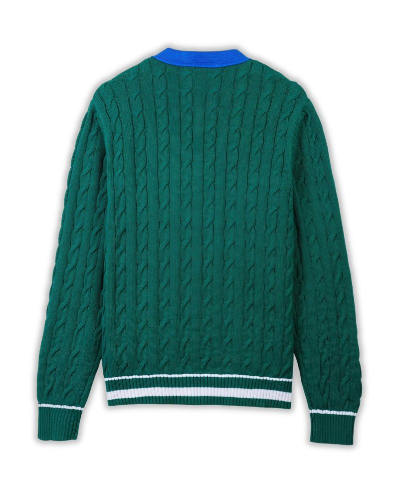 Men's Cable Knit Cardigan