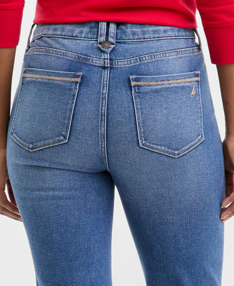 Women's Mid-Rise Bay Straight Jeans