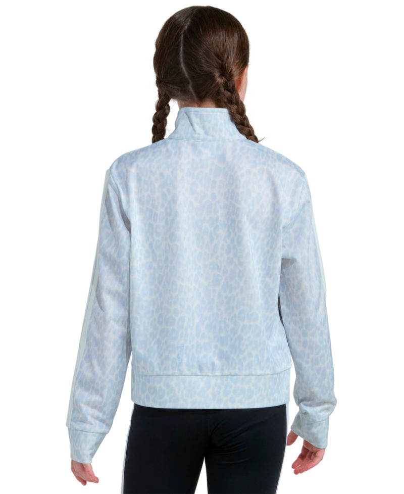 Girls' 8-16 Printed Long-Sleeve Jacket
