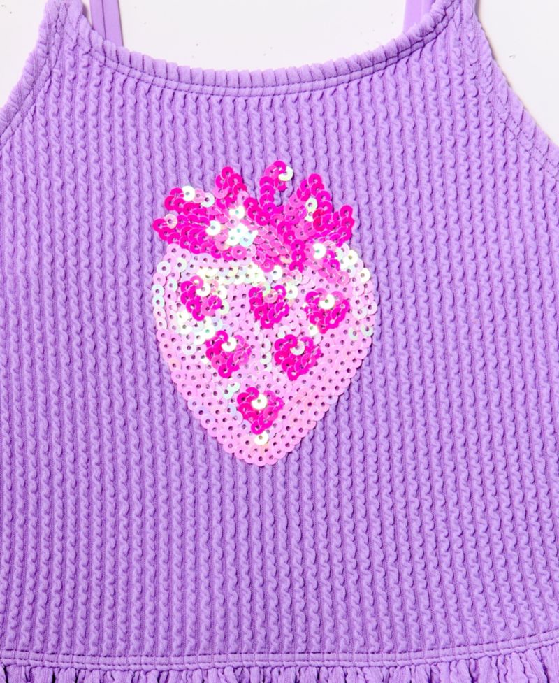 Girls' Toddler 2T-5T Sequin One-Piece Swimsuit