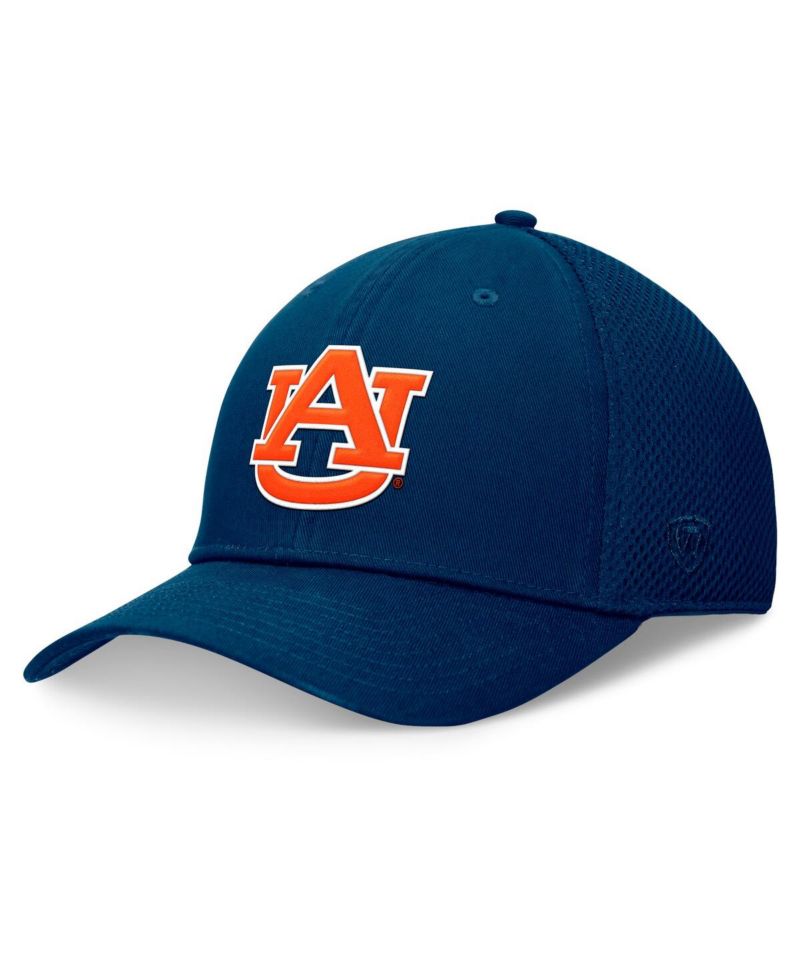 Men's Navy Auburn Tigers Spacer Flex Hat
