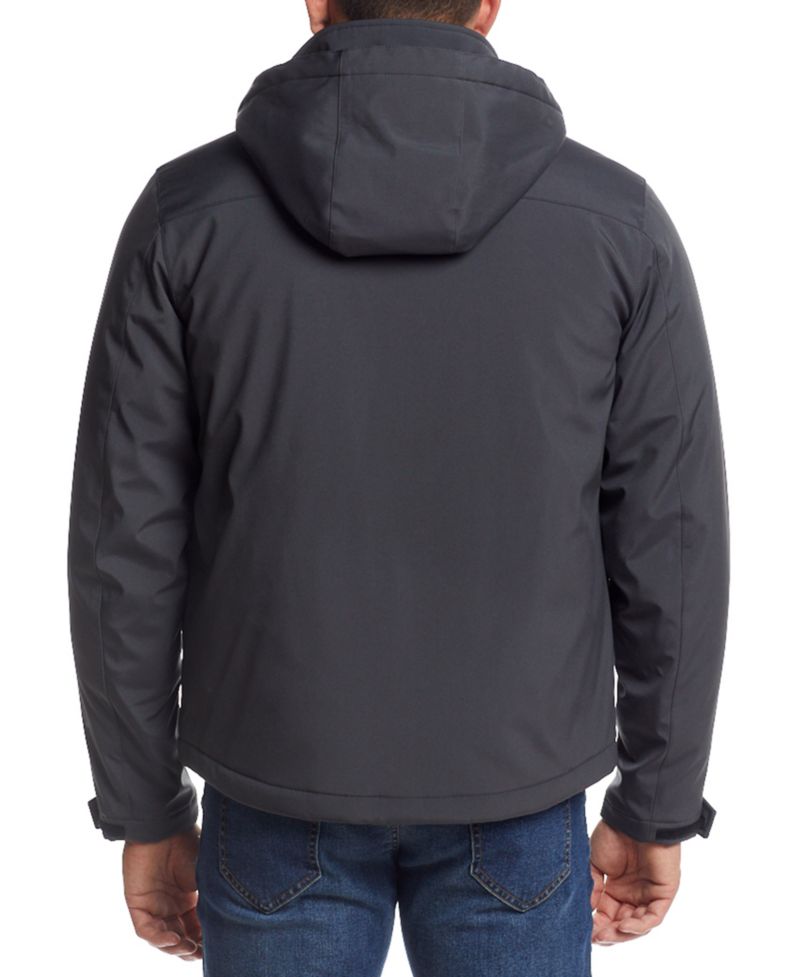 Men's Flex Tech Hooded Shirt Jacket