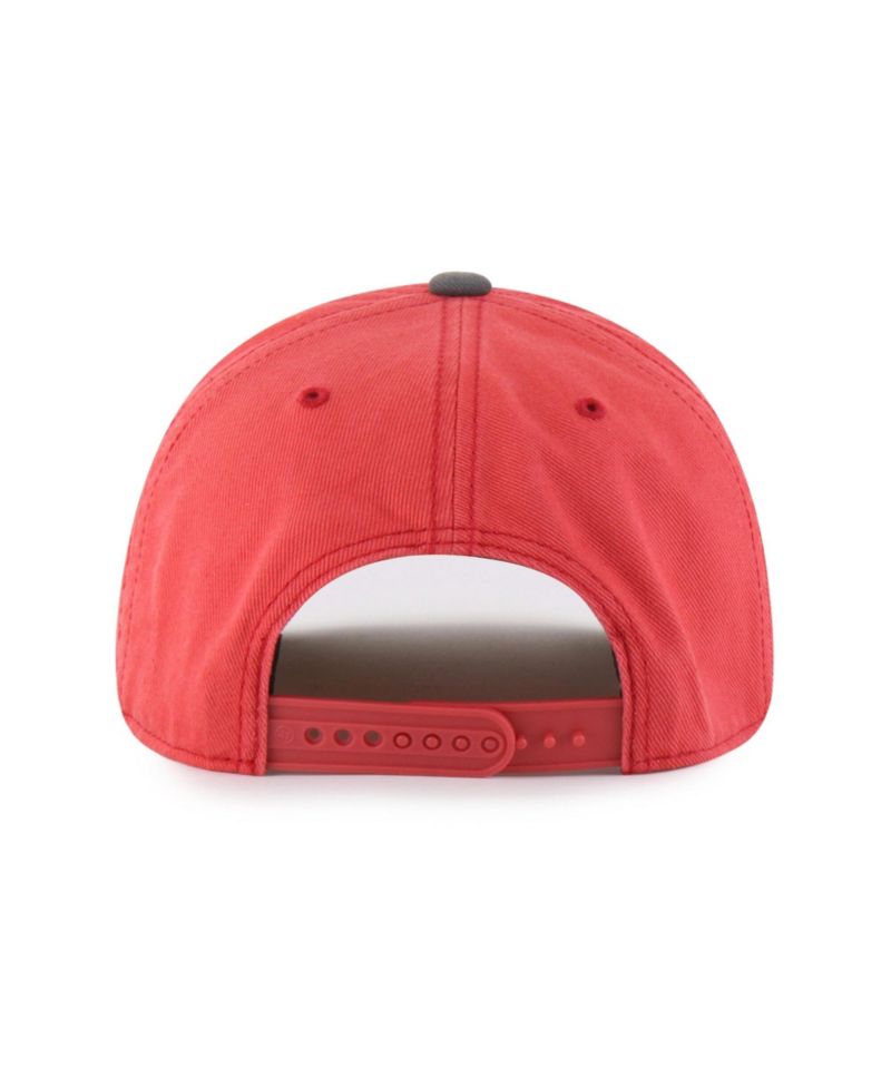 Men's and Women's '47 Red/Black South Carolina Gamecocks Well-Worn Calderwood Hitch Adjustable Hat