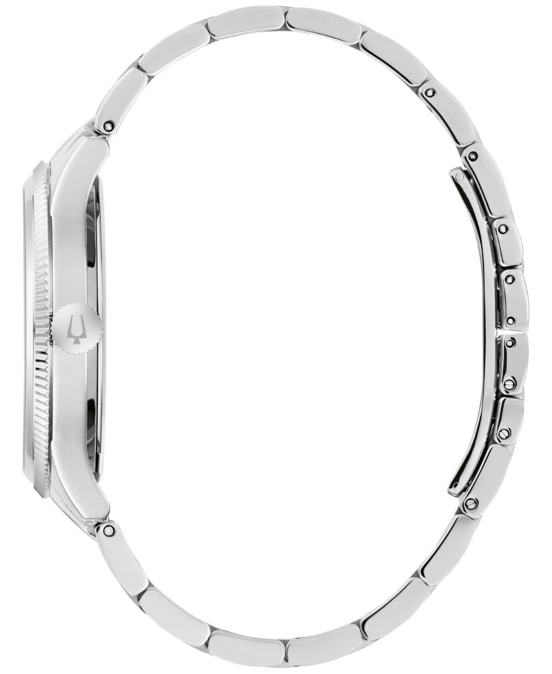 Men's Stainless Steel Bracelet Watch 42mm