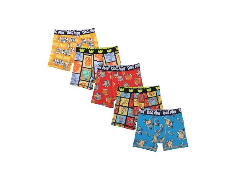 Big Boys Fun All-Over Print Boxer Briefs (5