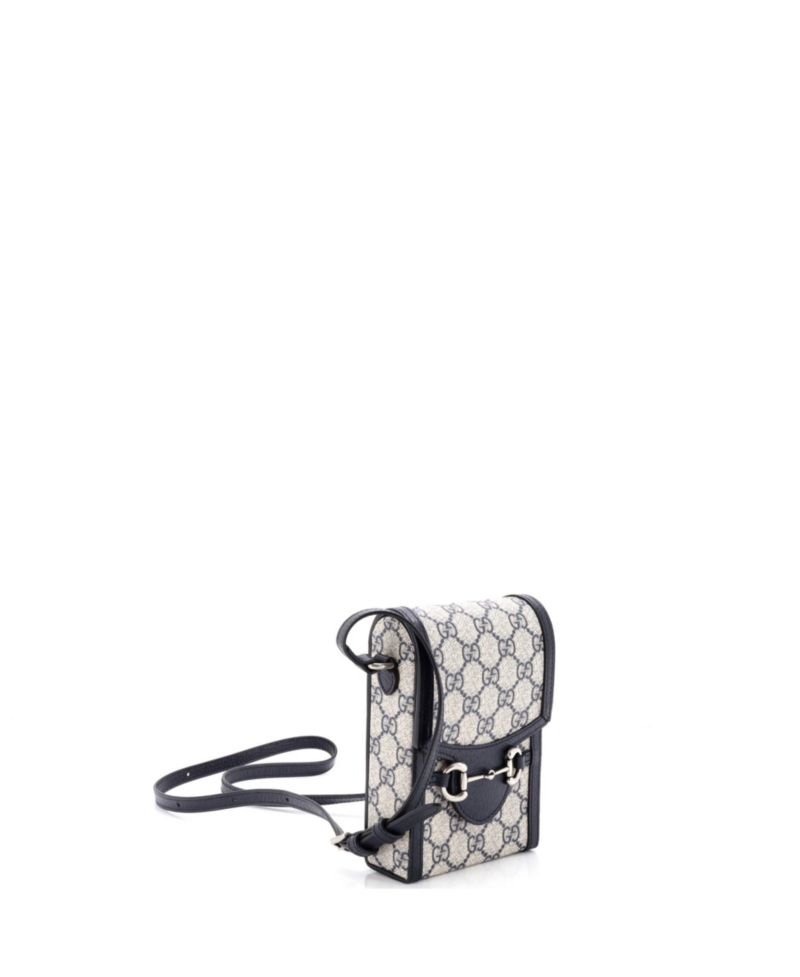 Mini Horsebit 1955 Crossbody Bag GG Coated Canvas with Leather