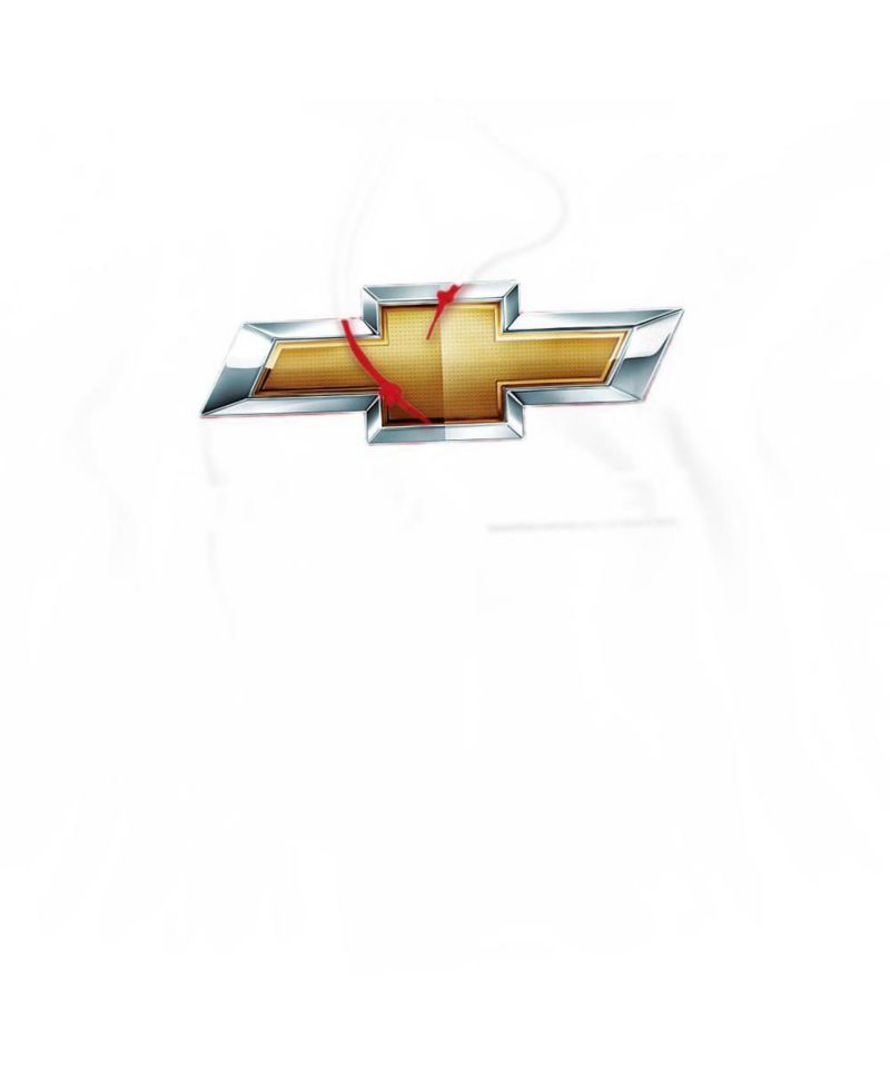 Men's Big & Tall Chevrolet Chevy Bowtie Stacked Graphic Pull-Over Cotton-Polyester Blend Hoodie