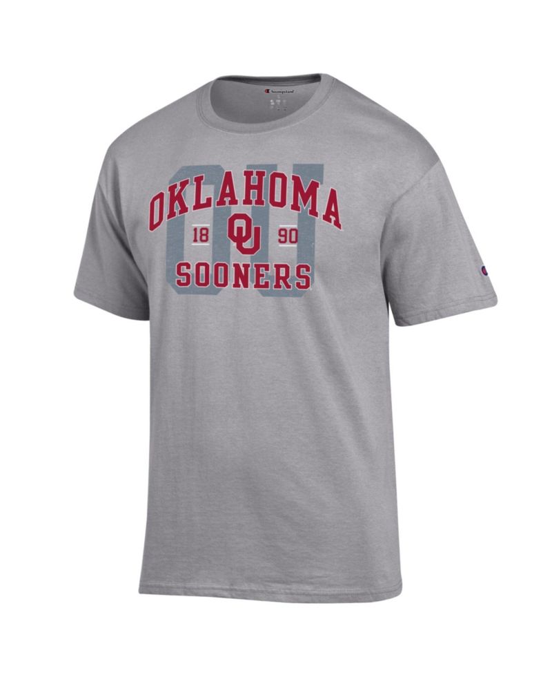 Men's Heather Gray Oklahoma Sooners Varsity T-Shirt
