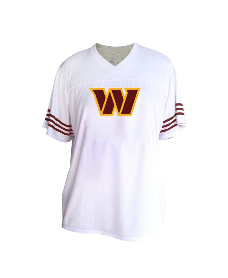 Women's Plus Size Washington Commanders Jayden Daniels Relaxed-Fit Jersey