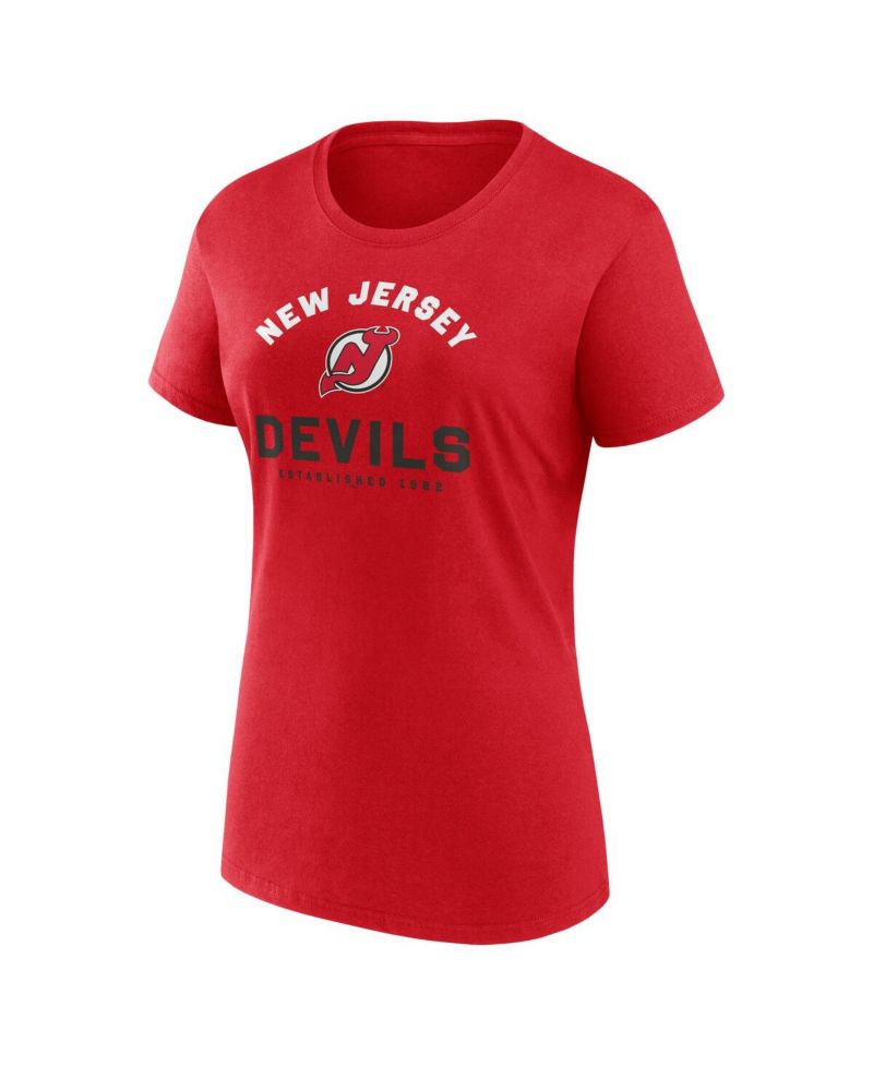 Women's Red New Jersey Devils Unrivaled T-Shirt