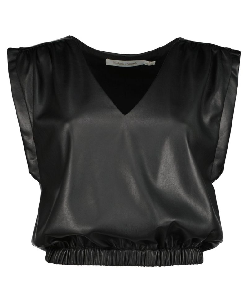Women's BISHOP + YOUNG Simone Leather Top