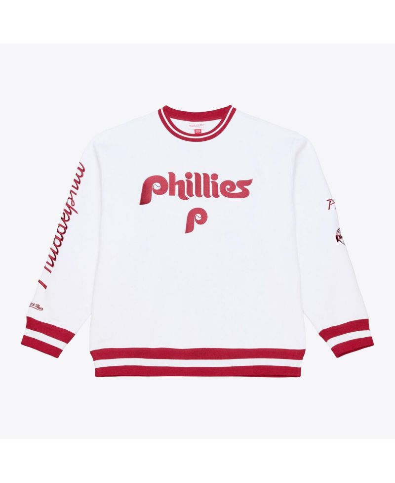 Men's White Philadelphia Phillies Arctic Fleece Sweatshirt