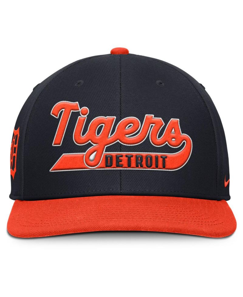 Men's Navy/Orange Detroit Tigers Pro Performance Snapback Hat