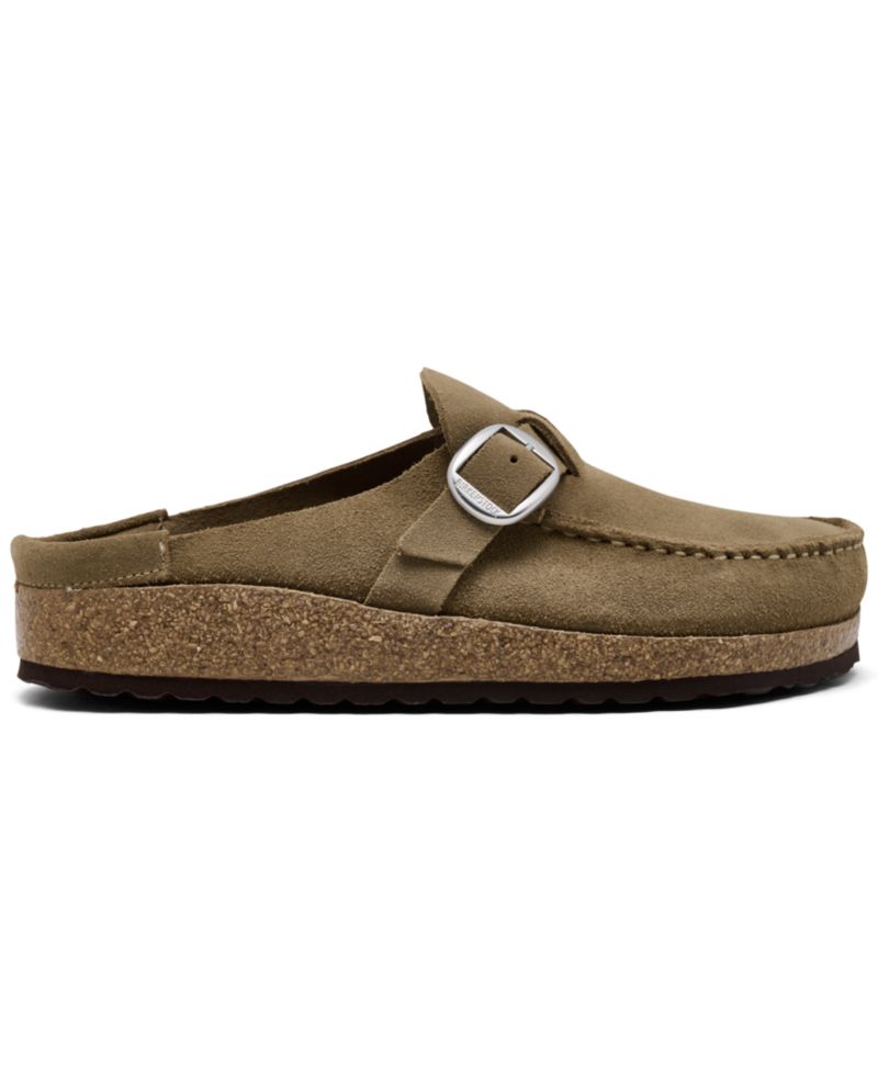Women's Buckley Suede Leather Clogs from Finish Line