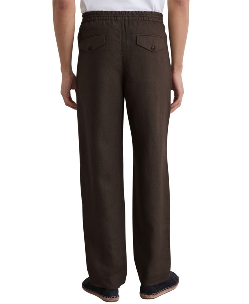 Men's Barges Relaxed Linen Drawstring Pants