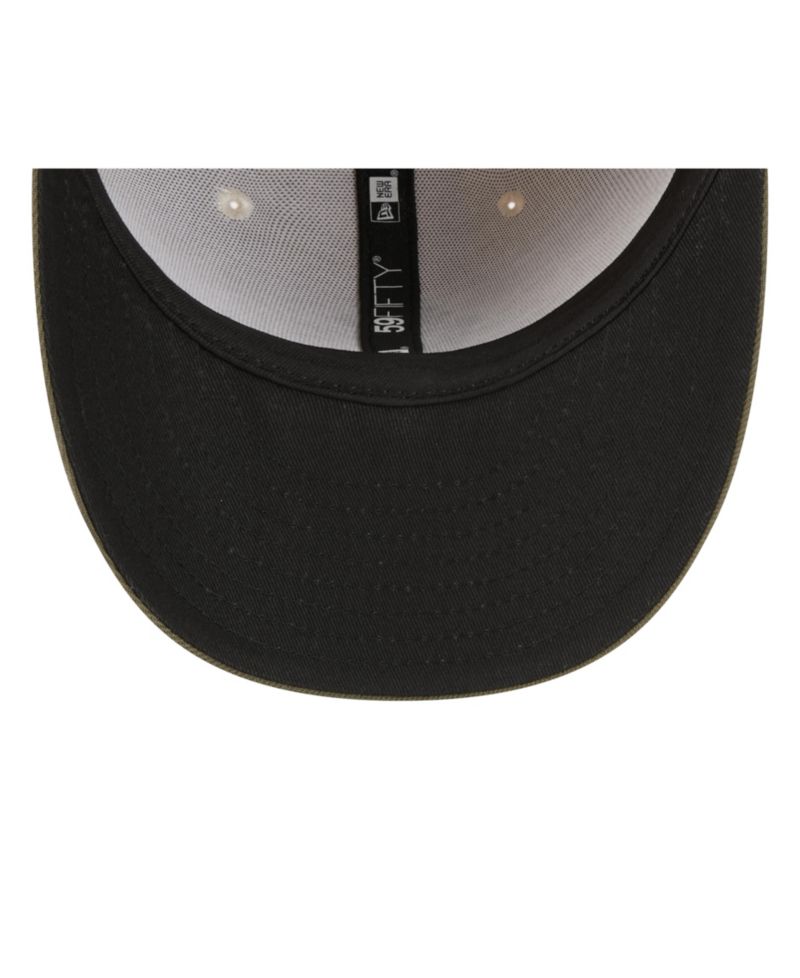 Men's Light Beige/Olive New York Yankees 2025 Armed Forces Day 59FIFTY Fitted Hat