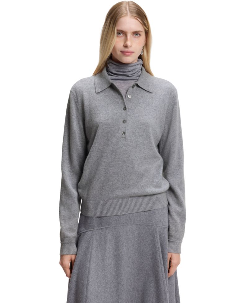 BOSS by Women's Falonsi Cashmere Polo Sweater