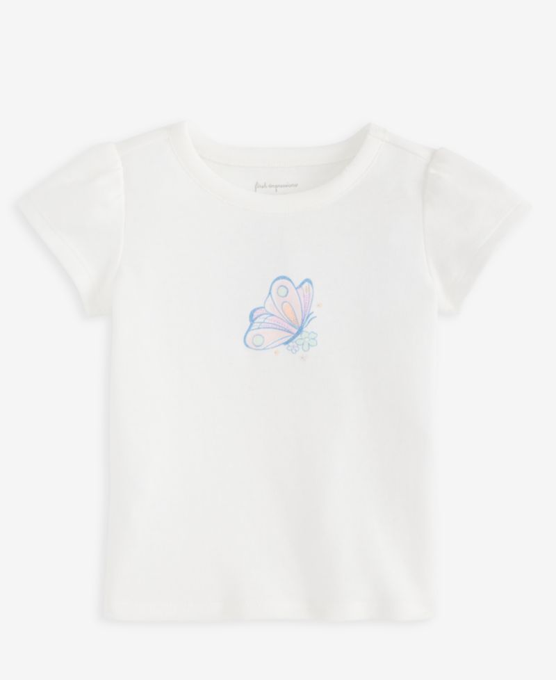 Baby Girls' 3M-24M Mix and Match Butterfly T-Shirt