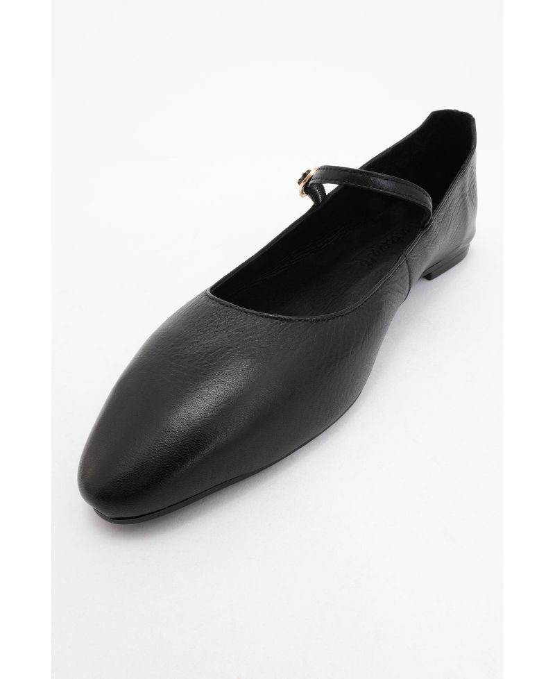 Women's Lara Leather Mary Jane Flats