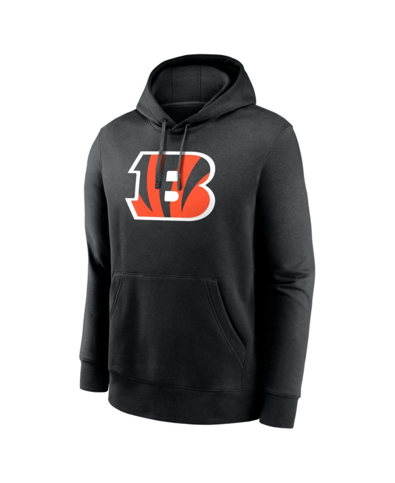 Men's Joe Burrow Black Cincinnati Bengals Name & Number Hoodie